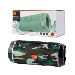 T&G WIRELESS BLUETOOTH TG-116 TF CARD/U DISK/AUXILIARY/FM RADIO 4.2 SPEAKER BOX MILITARY T&G WIRELESS BLUETOOTH TG-116 TF CARD/U DISK/AUXILIARY/FM RADIO 4.2 SPEAKER BOX MILITARY